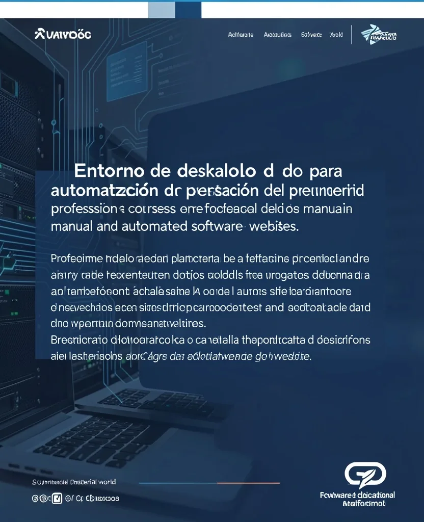 Entorno de desarrollo para automatización de pruebas